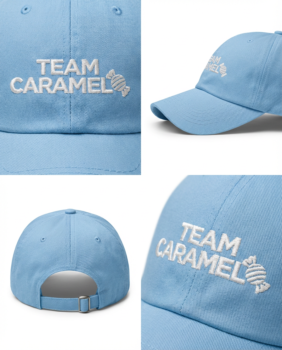 TEAM CARAMELO CANDY HAT